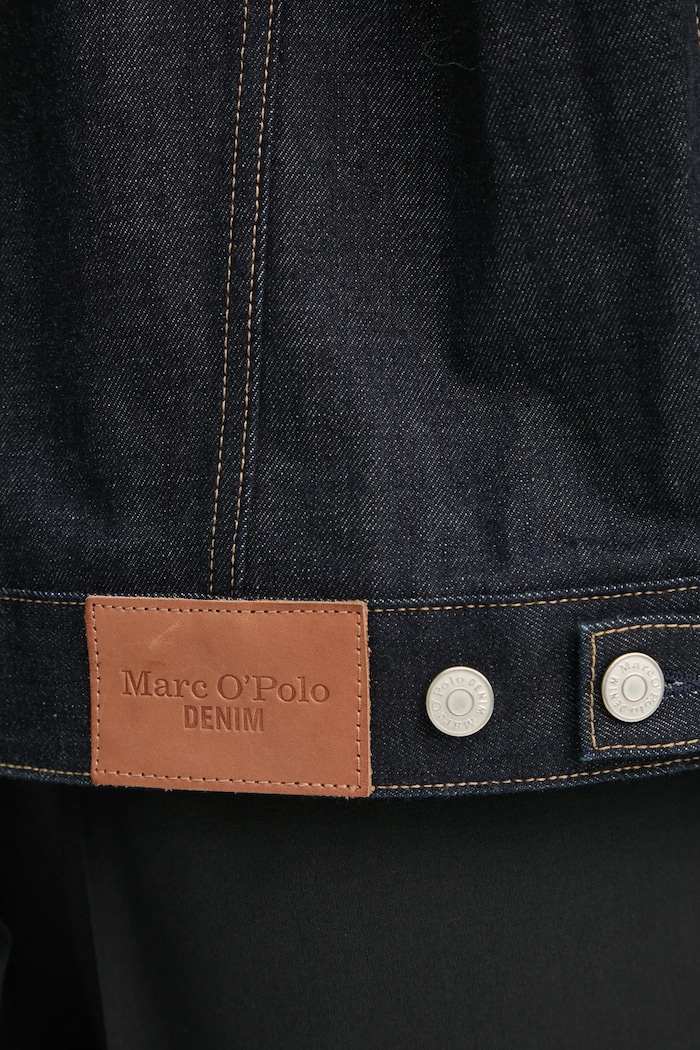 Marc O'Polo kurtka jeansowa 5000005585 granatowy