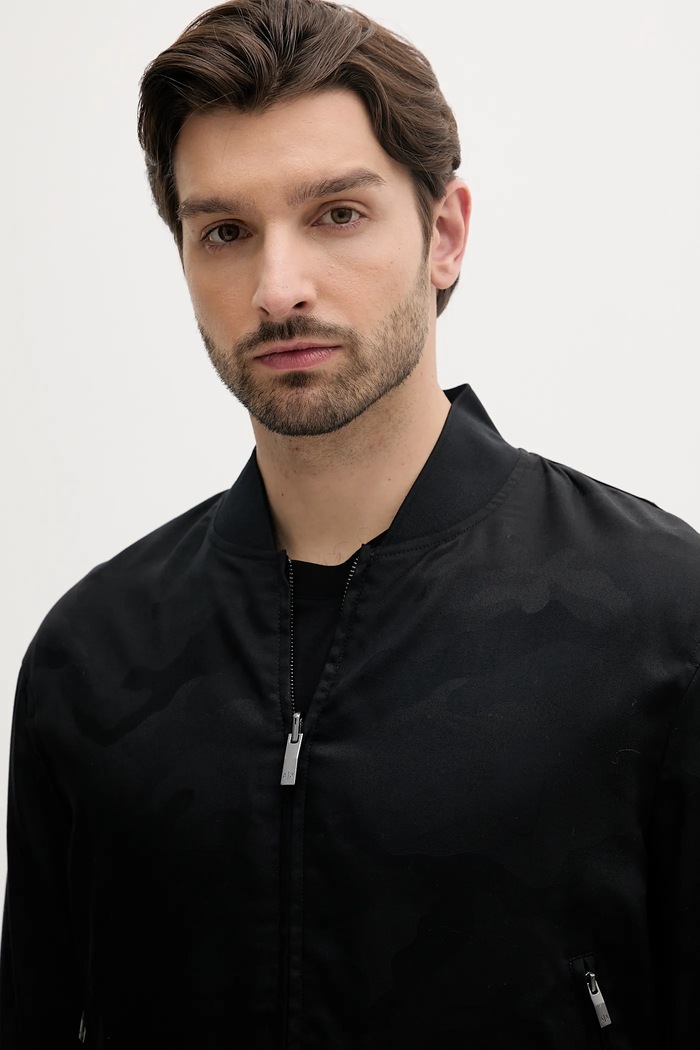 Armani Exchange geacă bomber cu doua fete XM000390.AF13170 negru