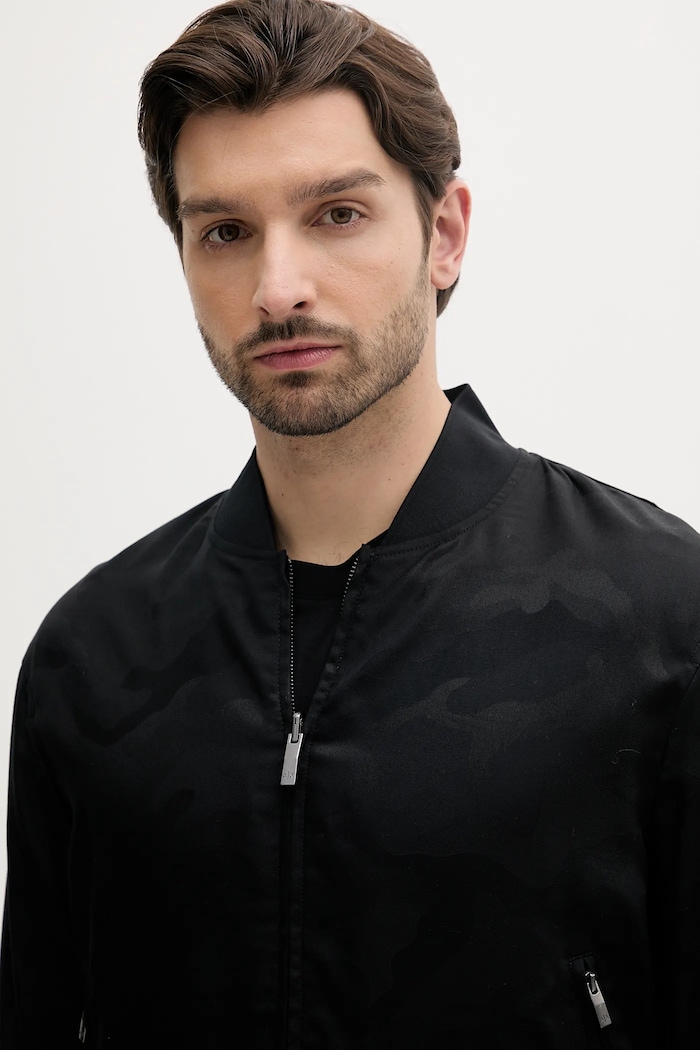 Armani Exchange geacă bomber cu doua fete XM000390.AF13170 negru