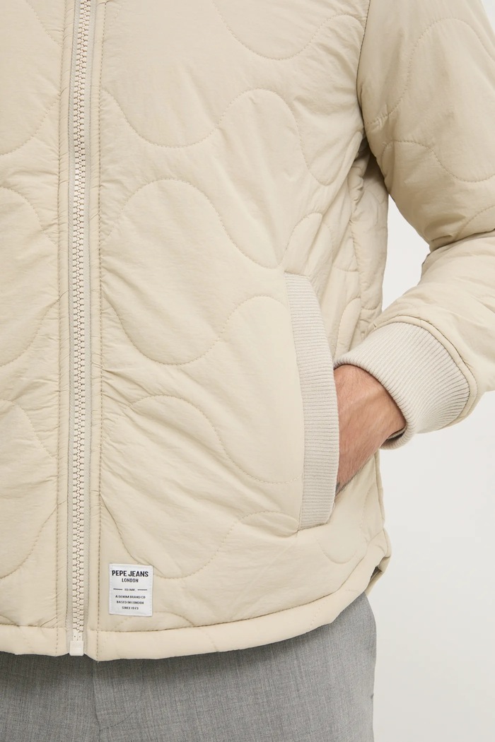 Μπουφάν Pepe Jeans MALABAR μπεζ PM403061