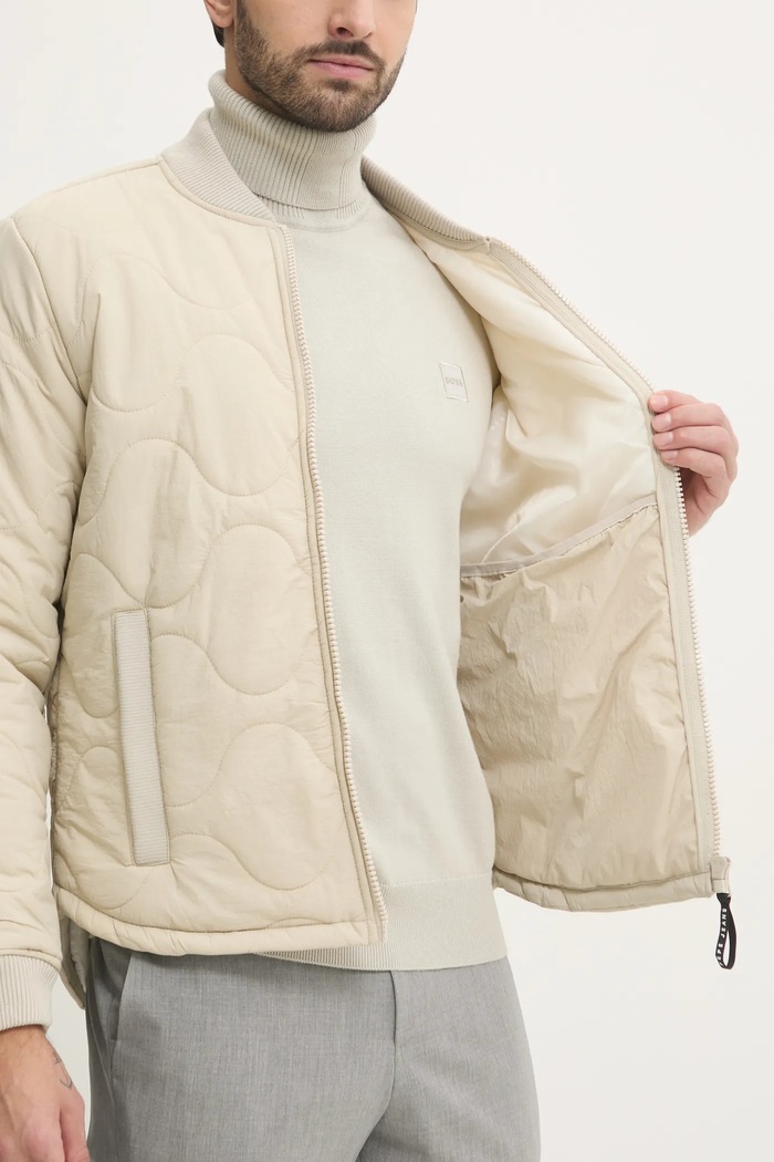Μπουφάν Pepe Jeans MALABAR PM403061 μπεζ