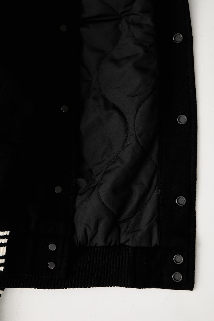 Owners Club Varsity Jacket bomber με πρόσμιξη μαλλιού Ανδρικό MLM100231.01
