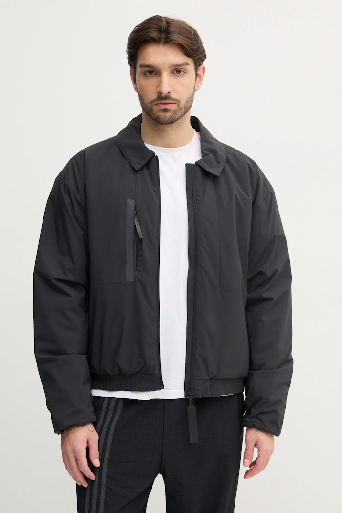 adidas kurtka MYSHELTER bez kaptura czarny JD6663