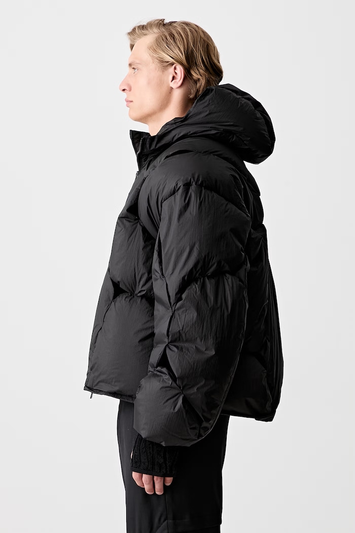 HELIOT EMIL down jacket Men's SS25.M.02.145.BLK01 black SS25