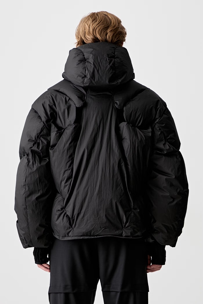 Clothing HELIOT EMIL down jacket Men's SS25.M.02.145.BLK01 black