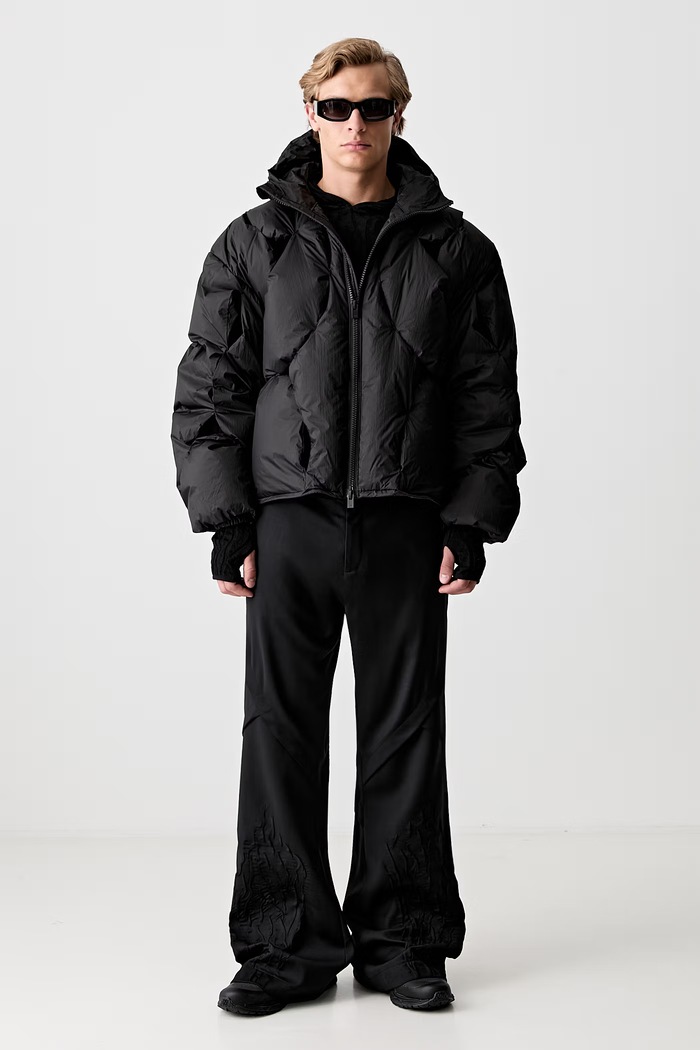 HELIOT EMIL down jacket Men's SS25.M.02.145.BLK01