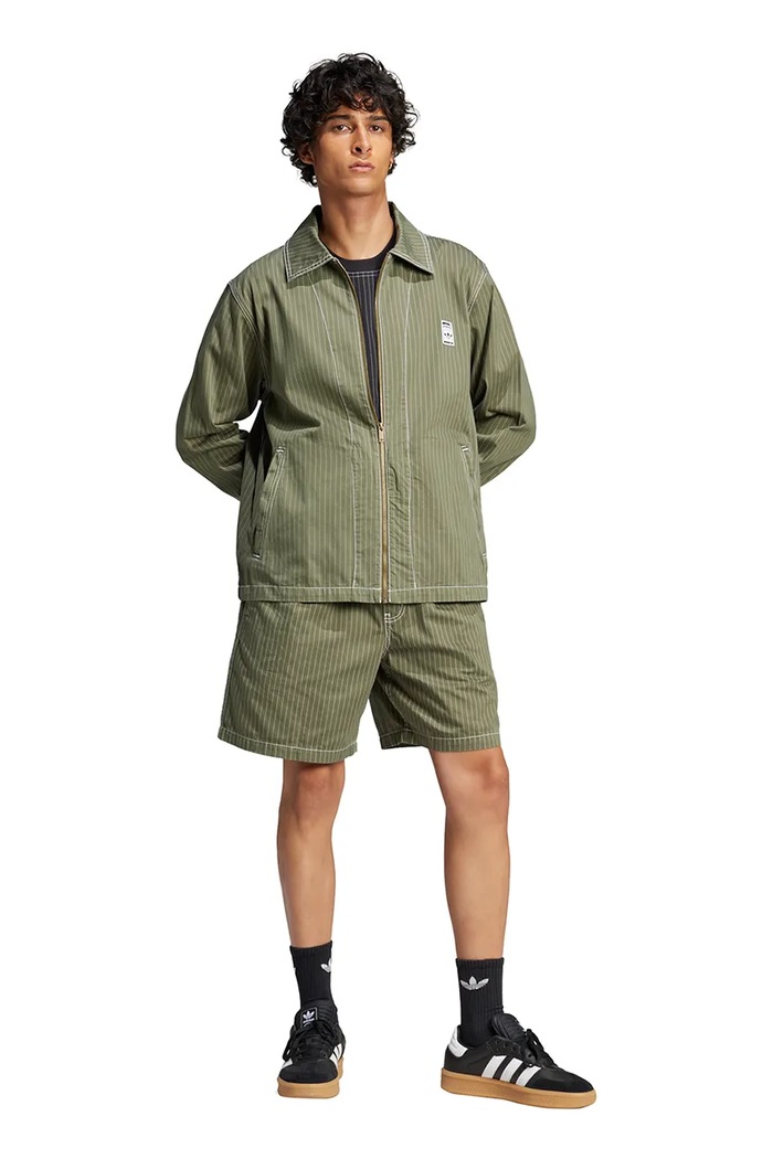 Košile adidas Originals Wabash Nylon Coach JP4484 zelená SS25