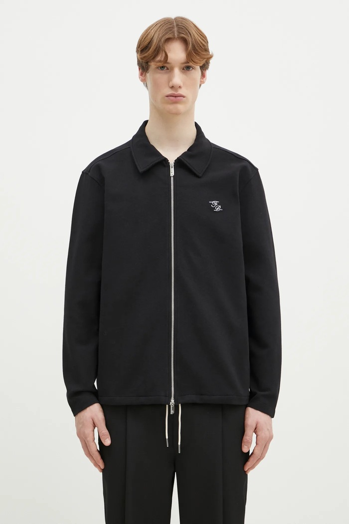 Кофта Filling Pieces без капюшона чорний 78633979920