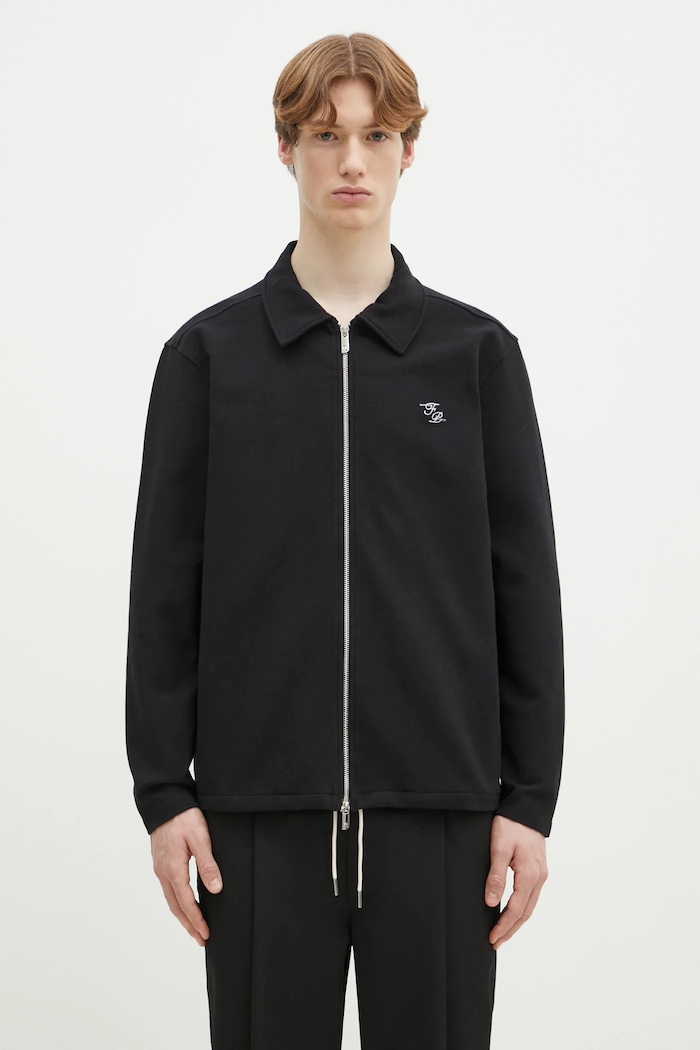 Кофта Filling Pieces без капюшона чорний 78633979920