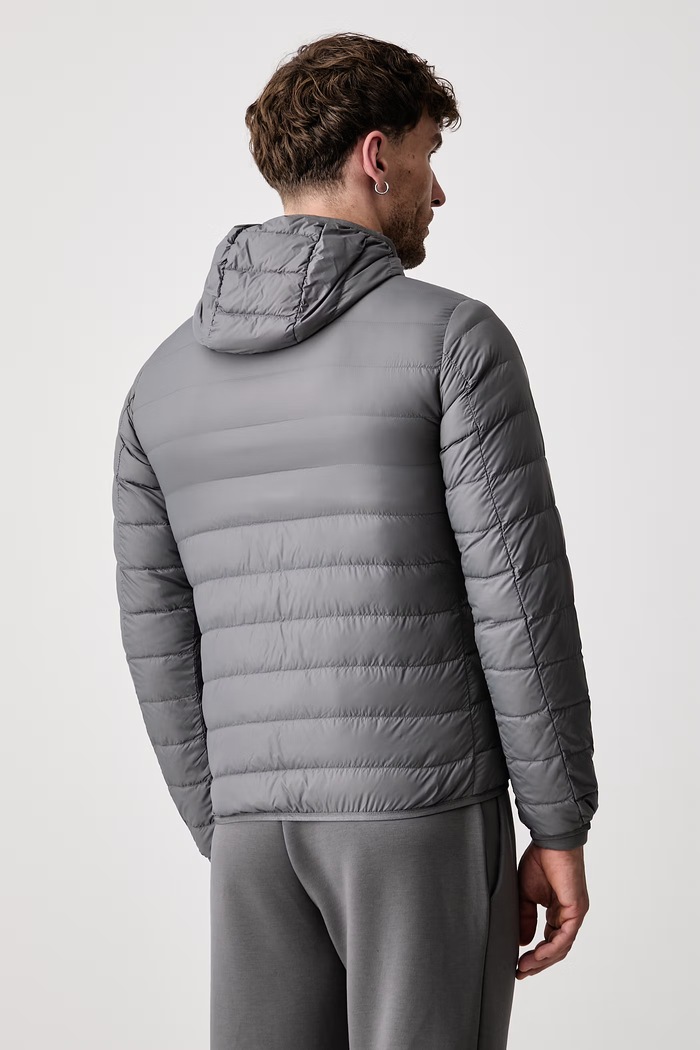 Odzież EA7 Emporio Armani Kurtka puchowa męska PNGPZ.8NPB24 szary