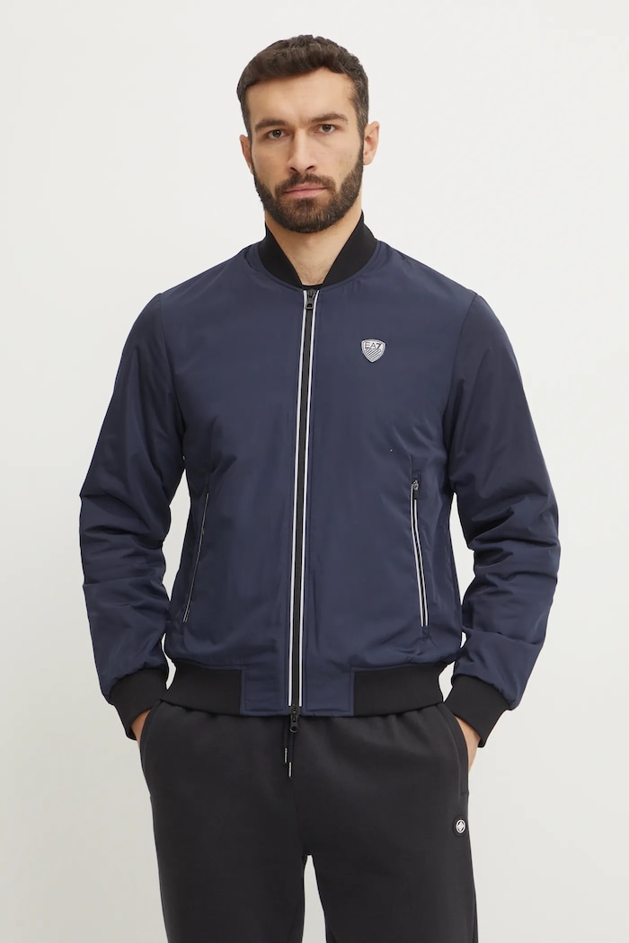 Jakna EA7 Emporio Armani bez tople podstave mornarsko plava PN7LZ.8NPB12