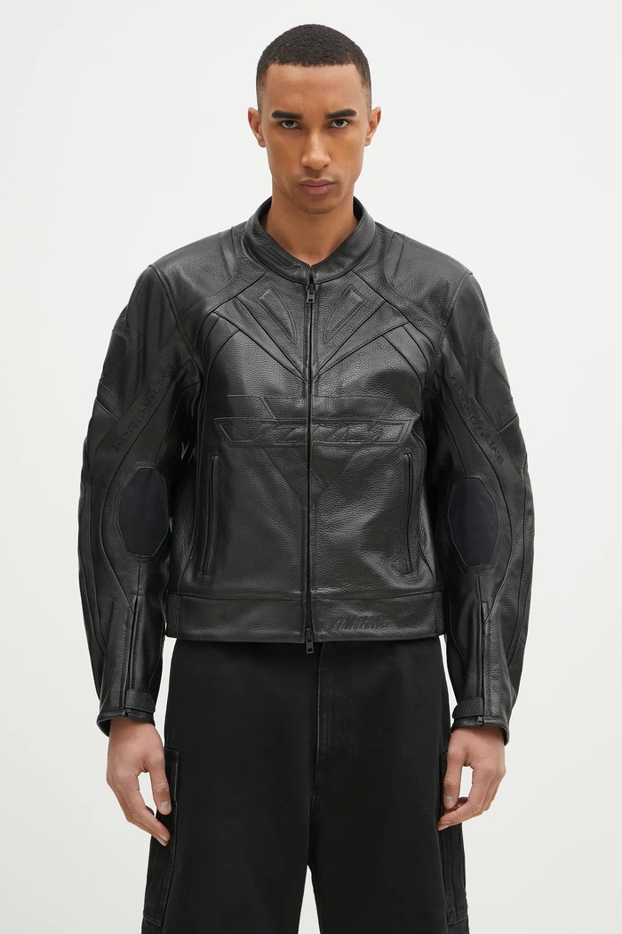 VETEMENTS jacket Pro Racing Leather without black UA66JA220B