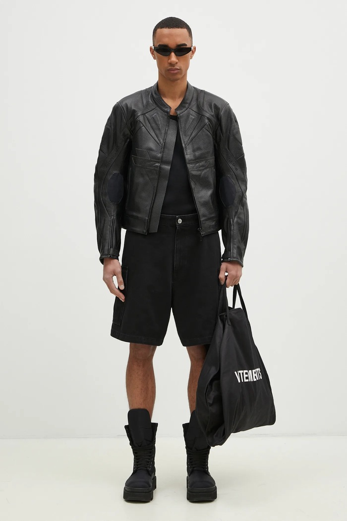 VETEMENTS jacket Pro Racing Leather UA66JA220B
