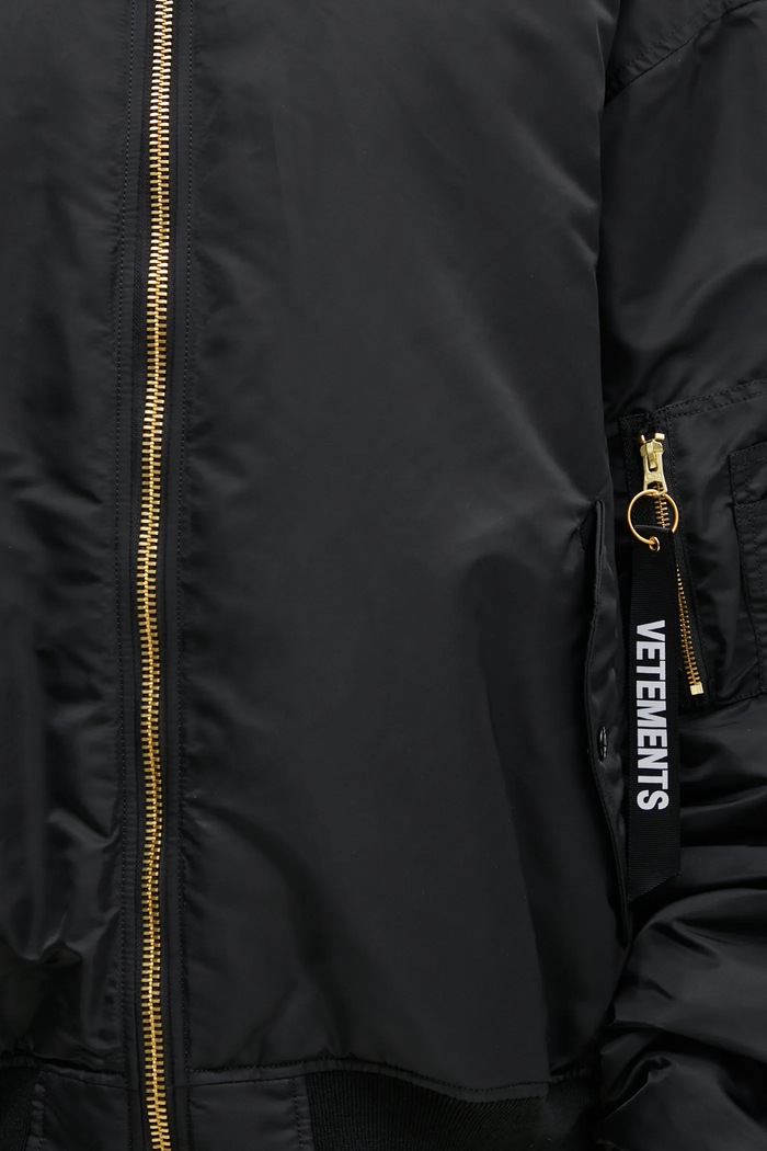 VETEMENTS reversible bomber jacket Double Zip Bomber UA66JA310B