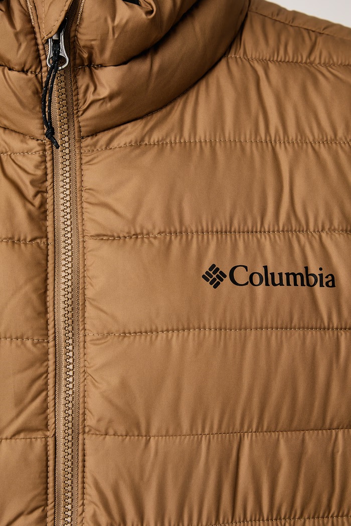 Bezrękawnik męski Powder Lite II Columbia brązowy 2086974