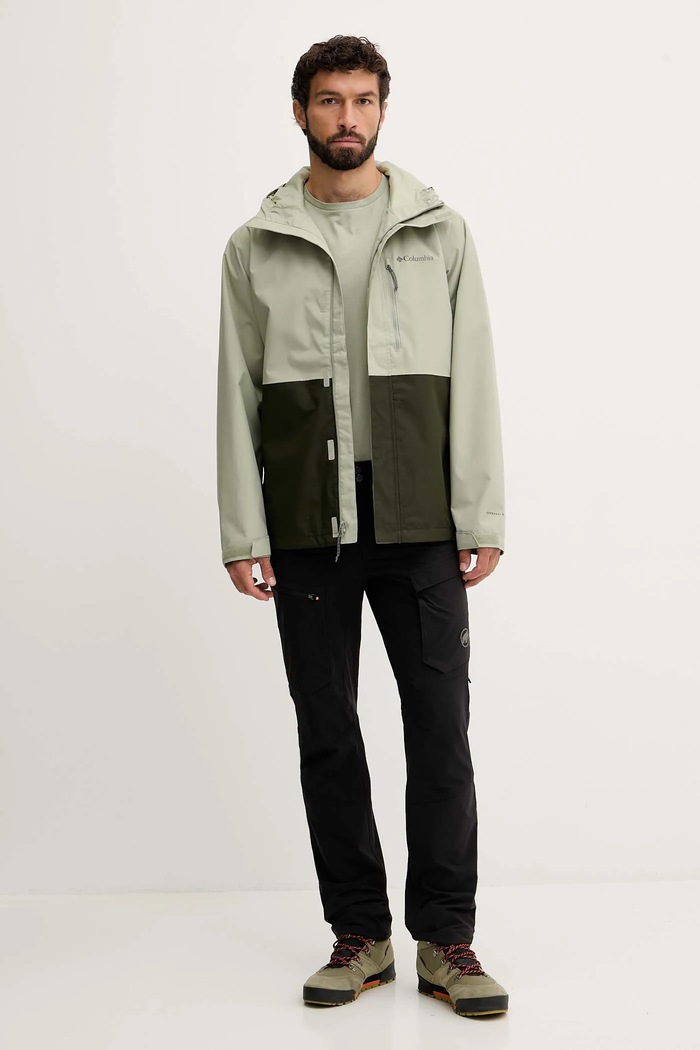 Outdoor jakna Columbia Hikebound 2089341 zelena SS26