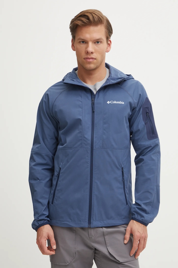 Columbia kurtka outdoorowa Tall Heights pozostałe niebieski 2117211