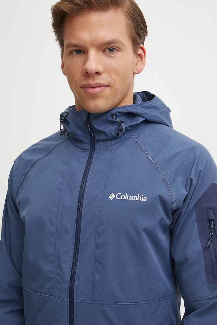Columbia kurtka outdoorowa Tall Heights niebieski 2117211