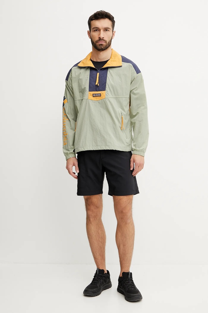 Columbia Windbreaker Riptide II Retro 2121681 verde SS26