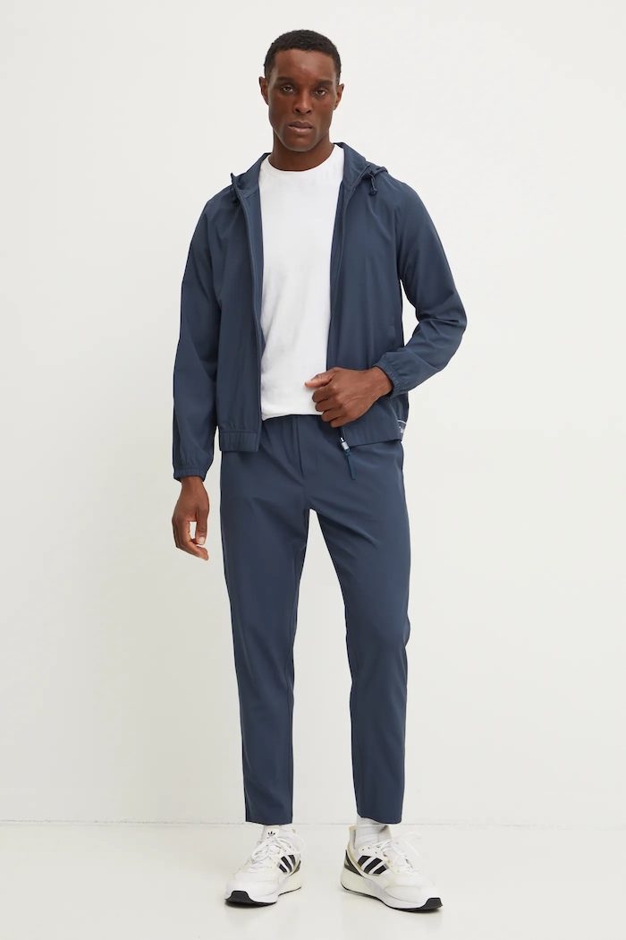 Jakna za trening Calvin Klein Performance LVGMS5O525 mornarsko plava SS25