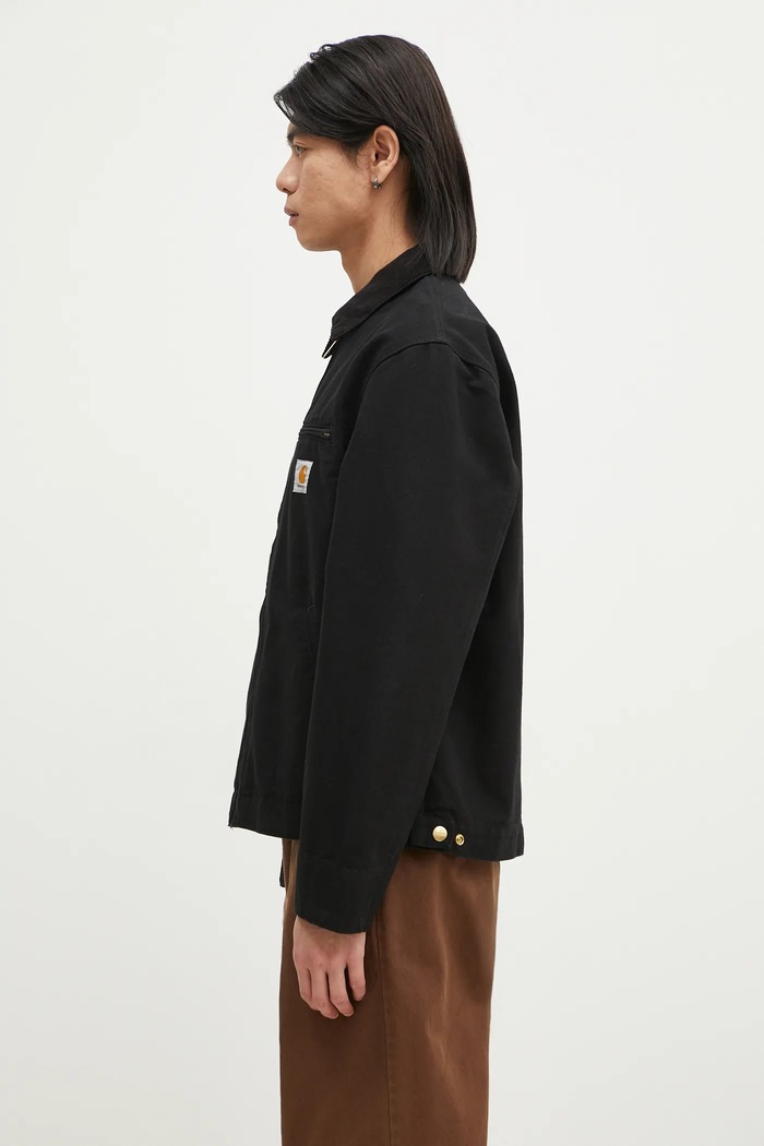 Carhartt WIP cotton jacket Detroit Jacket I033112.00E02 black SS25