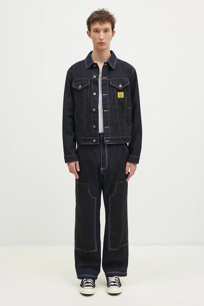 ICECREAM geacă din denim Oil Stained Trucker Jacket ICW008