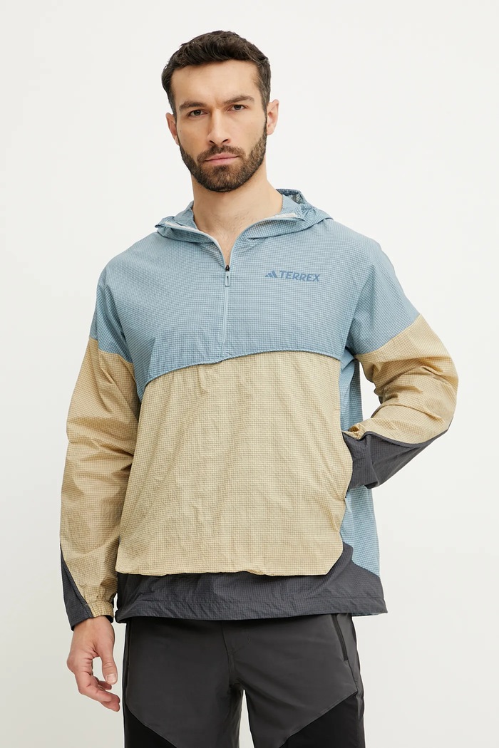adidas TERREX windbreaker Xploric necaptusit albastru JD8426