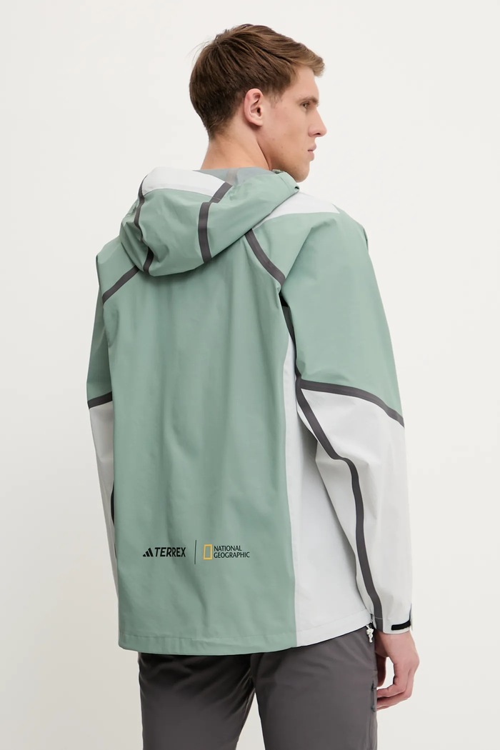 Ruházat adidas TERREX esődzseki x National Geographic JD5835 zöld