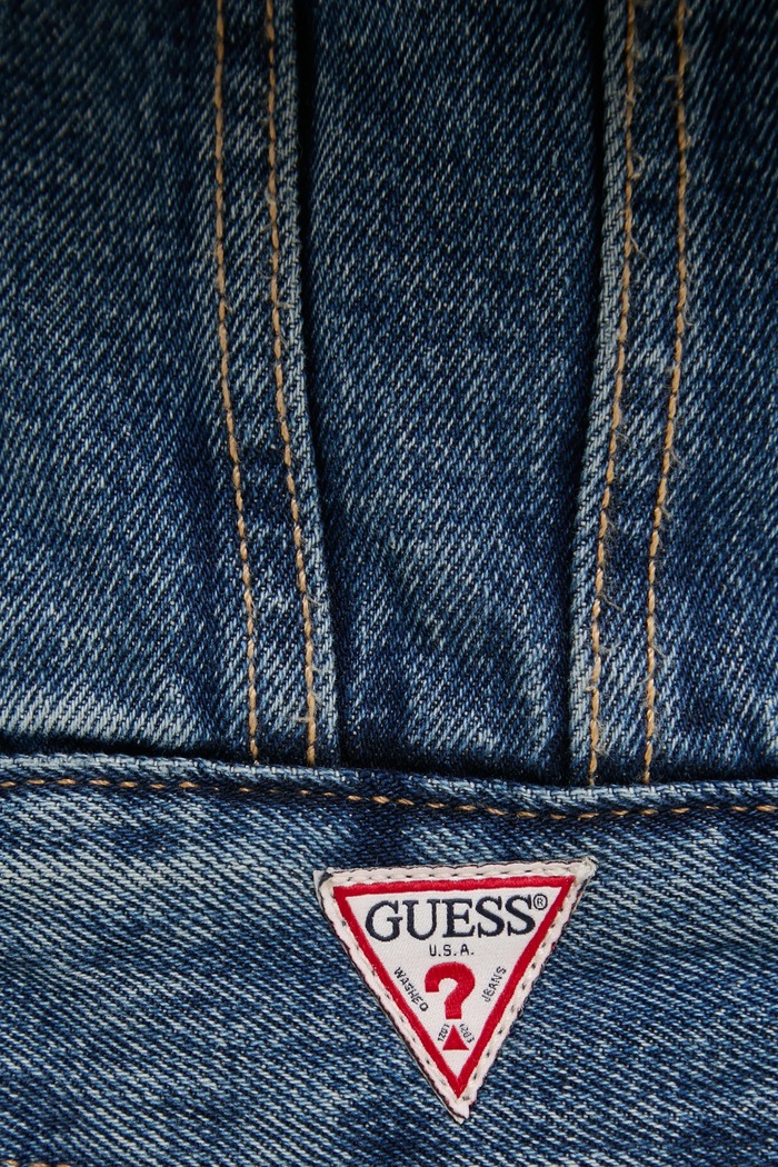 Bavlněná džínová bunda Guess Jeans M4BN44.D5EJ1