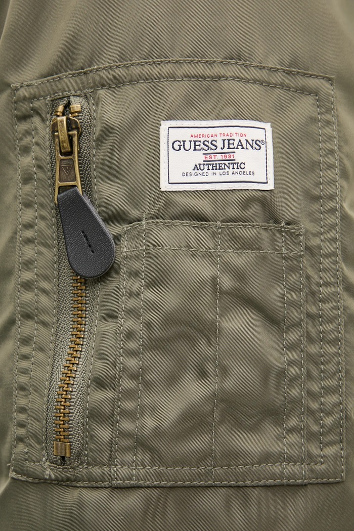 Bunda Guess Jeans M5RL81.WHAA2 zelená