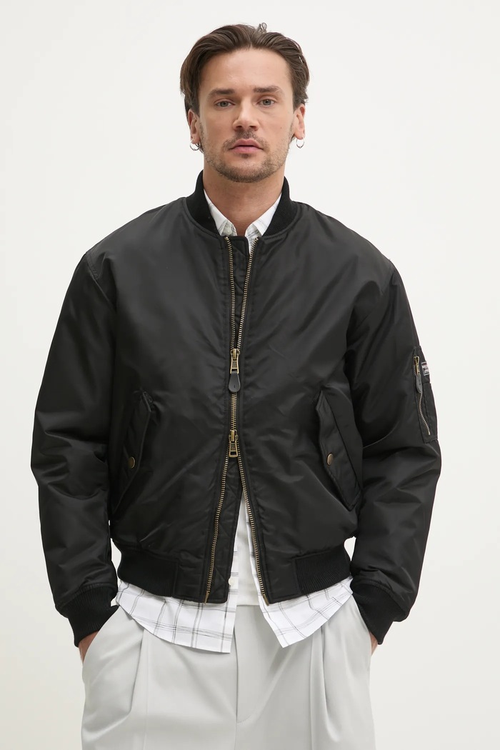 Odjeća Bomber jakna Guess Jeans M5RL81.WHAA2 crna