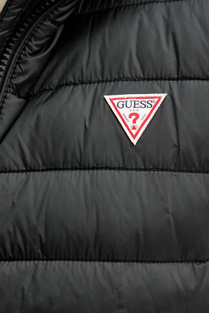 Αμάνικο μπουφάν Guess Jeans M5RN55.WHAB2 μαύρο