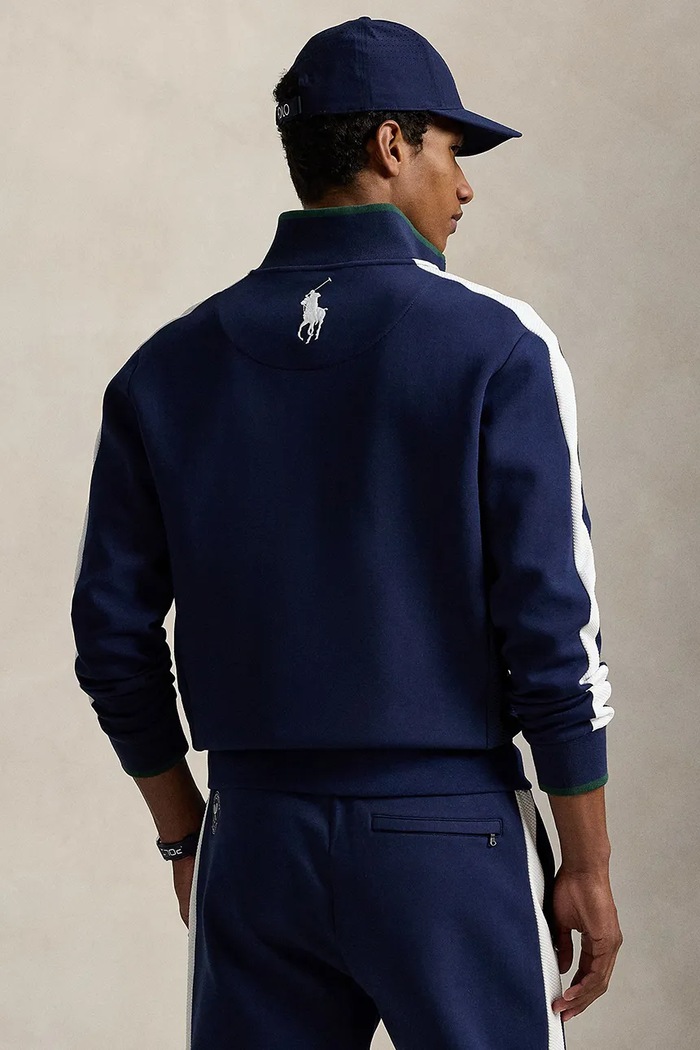 Bunda Polo Ralph Lauren Wimbledon Collection 710867580 tmavomodrá SS26