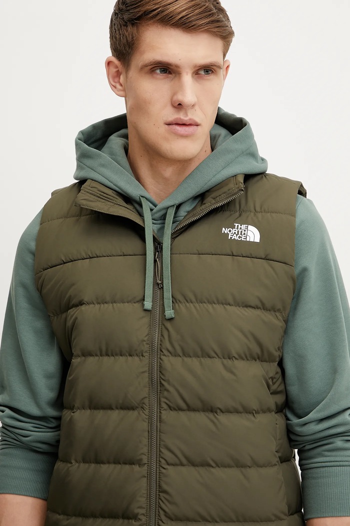 The North Face bezrękawnik Aconcagua 3 zielony NF0A84IK21L1