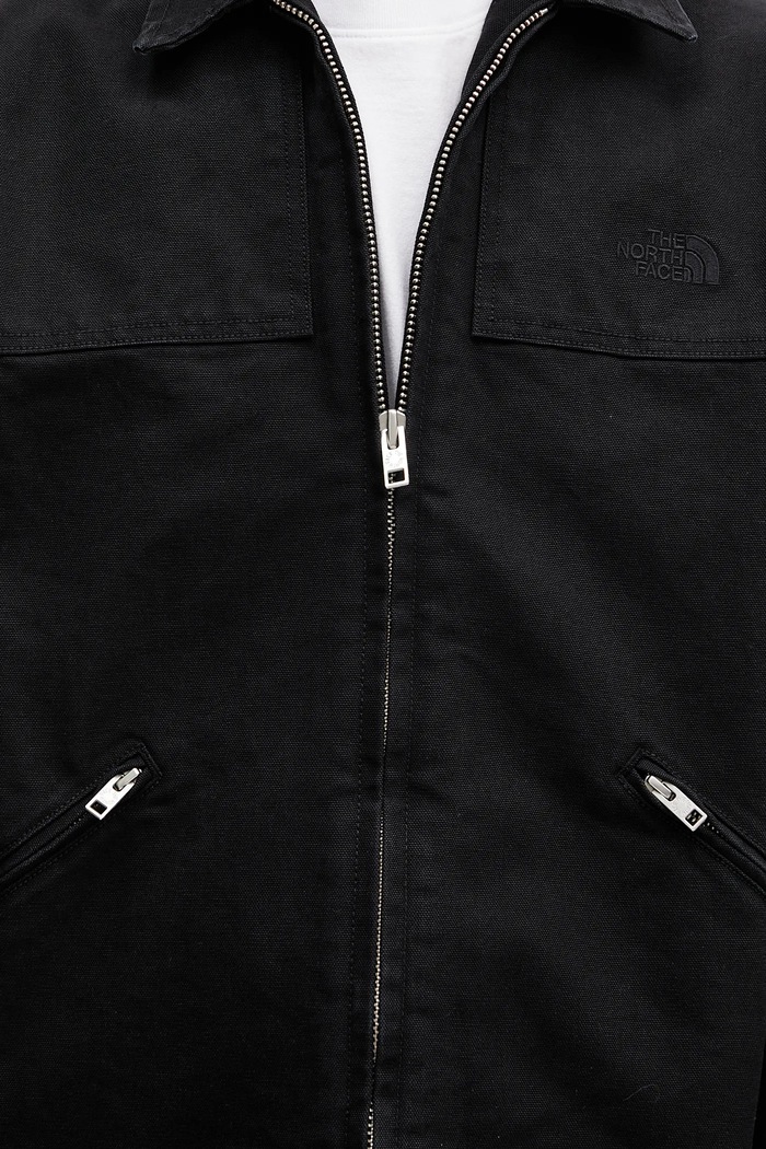 Памучно яке The North Face Cedar Canvas Work черен NF0A8B72JK31