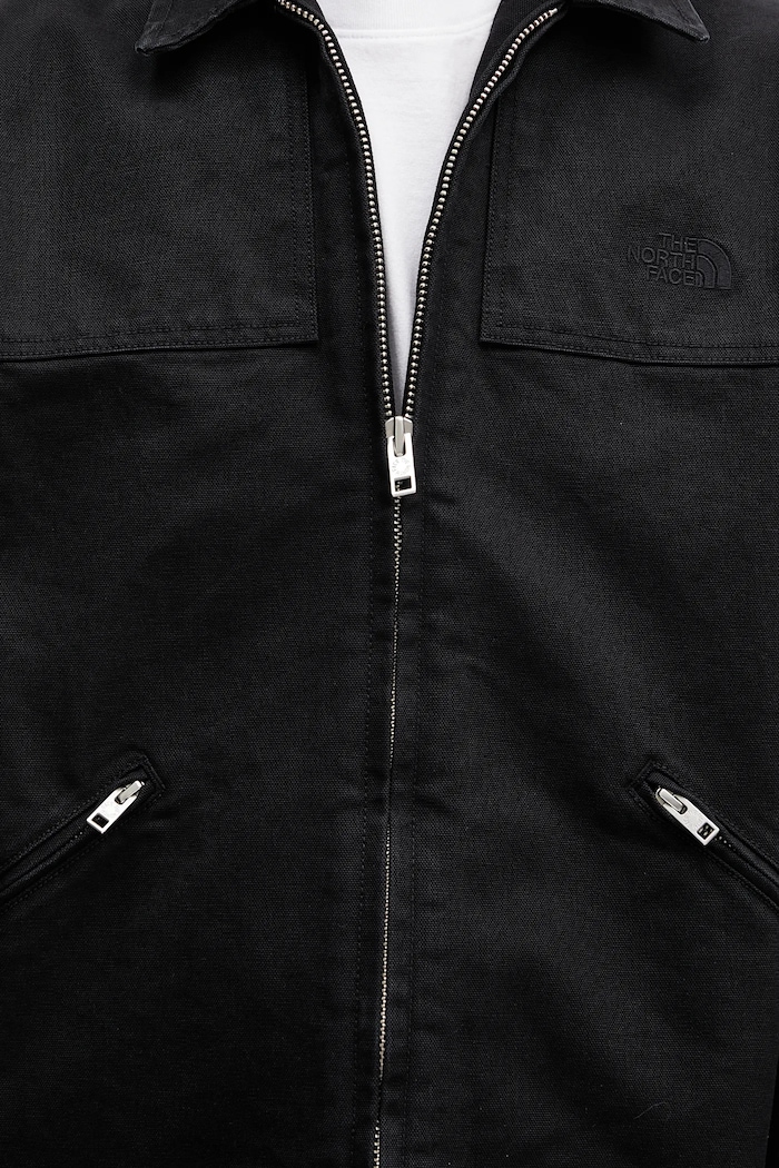 Памучно яке The North Face Cedar Canvas Work черен NF0A8B72JK31