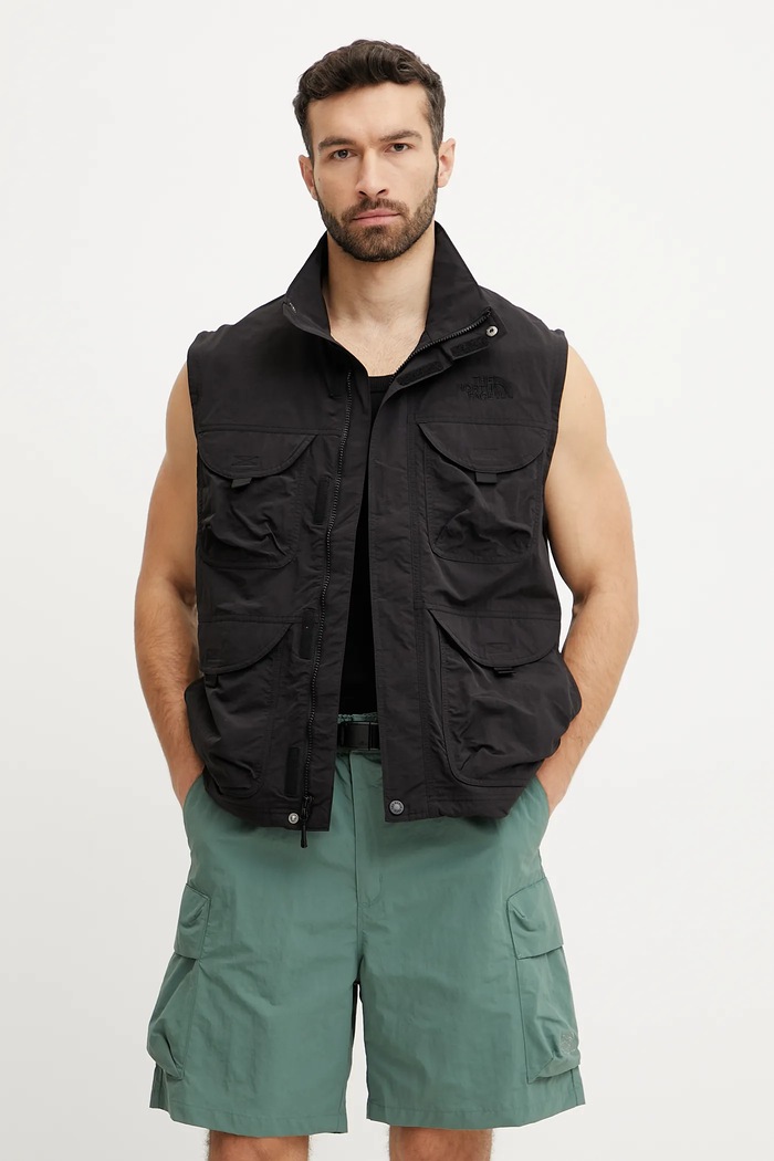 Μπουφάν The North Face Convertible NF0A8BJFJK31 μαύρο SS25