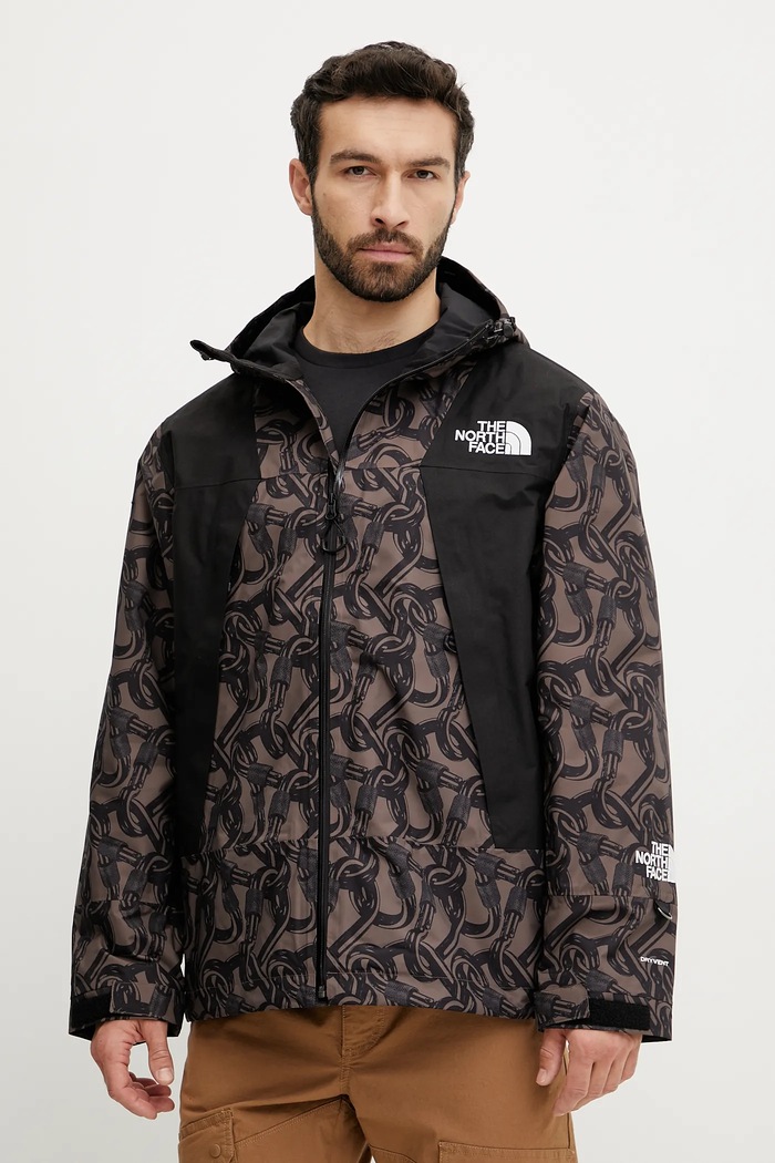 Jakna The North Face TNF X NSE bez tople podstave smeđa NF0A8C6ZAC91