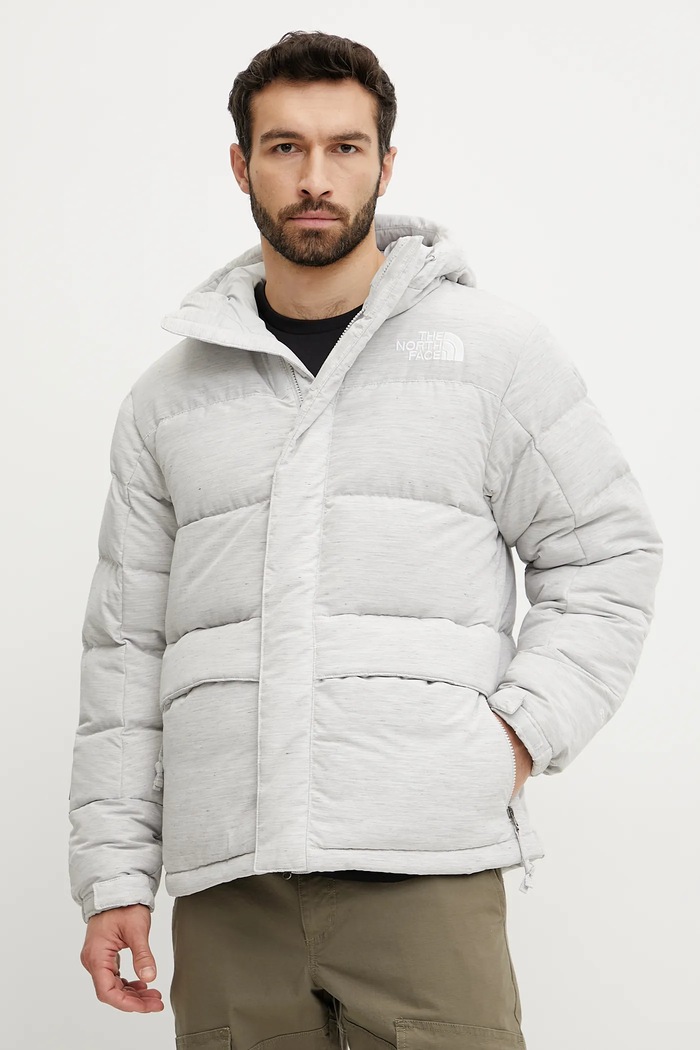 The North Face kurtka puchowa Regrind HMLYN pozostałe szary NF0A8BNKLE71