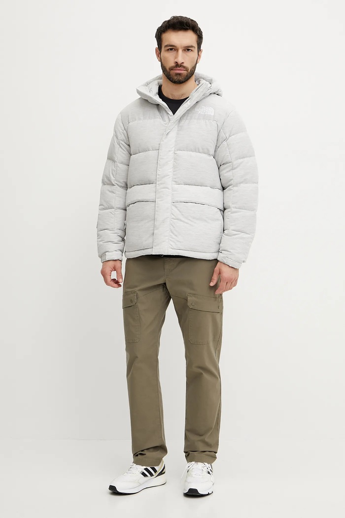 The North Face kurtka puchowa Regrind HMLYN NF0A8BNKLE71 szary SS25