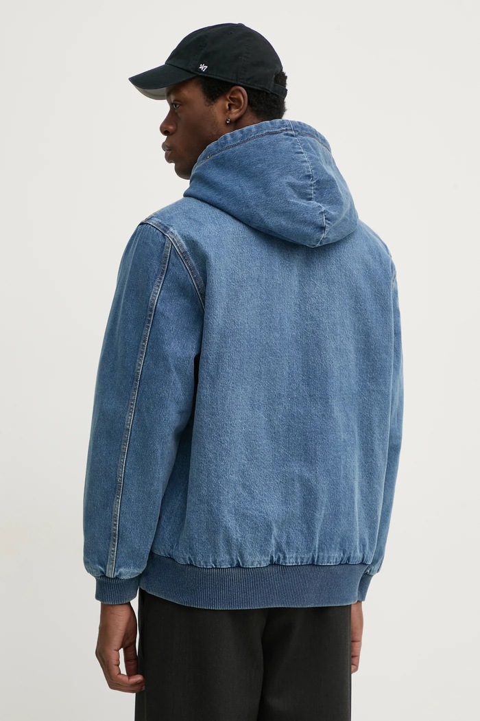 Îmbrăcăminte Levi's geaca POTRERO DENIM HOODY A3222 albastru