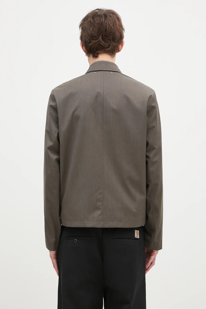 Clothing Paul Smith wool jacket M1R.031Z.N00041 gray
