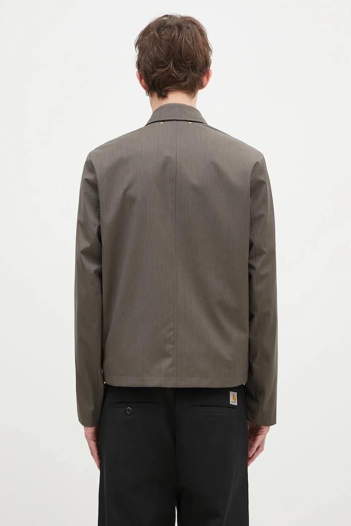 Clothing Paul Smith wool jacket M1R.031Z.N00041 gray