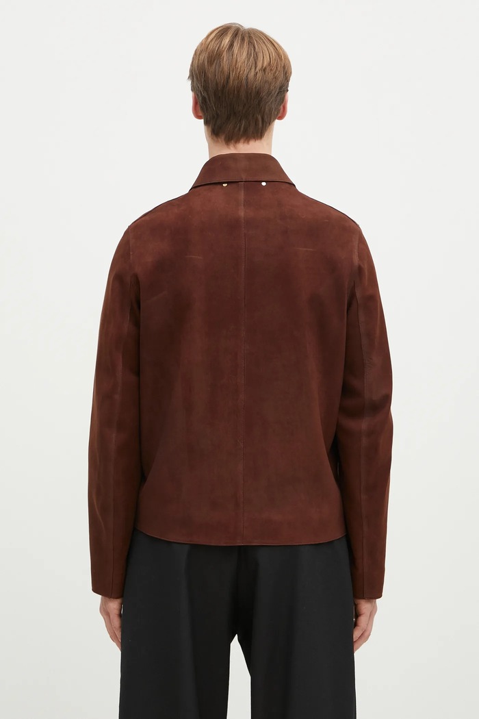 Odjeća Jakna od brušene kože Paul Smith M1R.383Z.P02611 smeđa