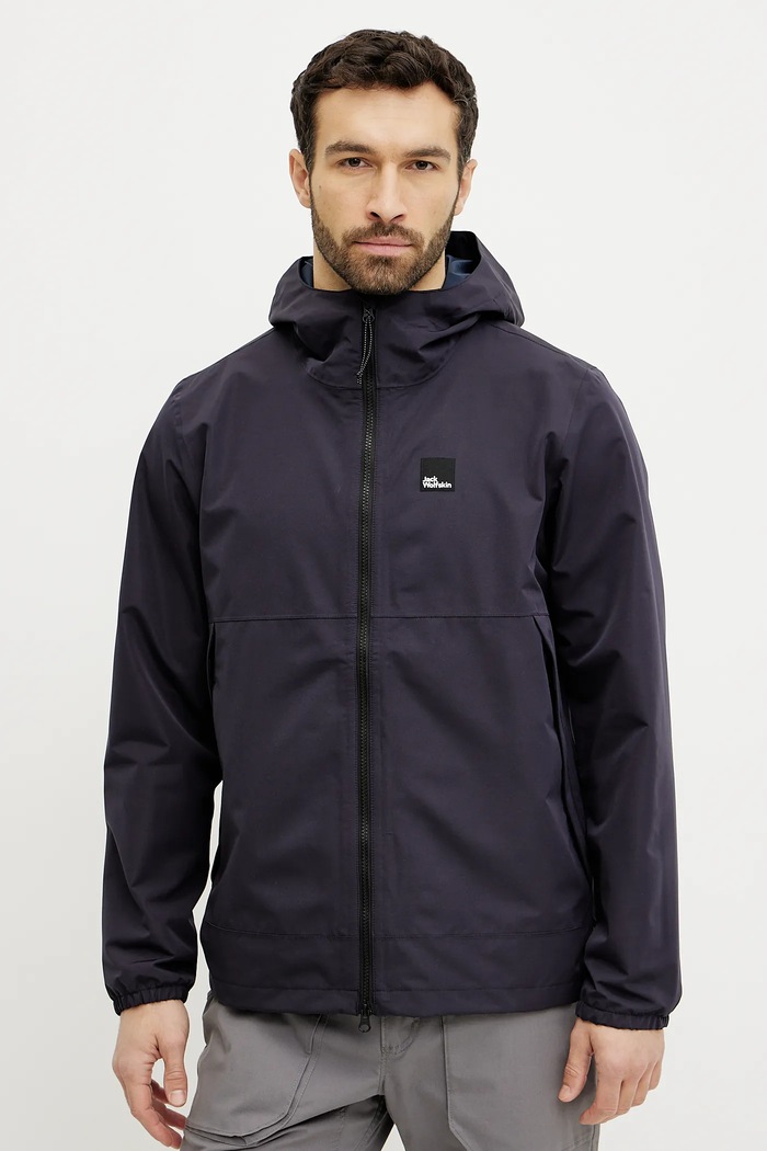 Bunda Jack Wolfskin Terraview 2L nezateplené námořnická modř A63829