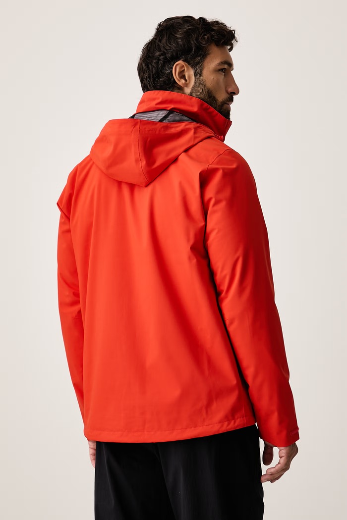 Дрехи Jack Wolfskin Непромокаемо яке Trailtime 2L A63903 червен