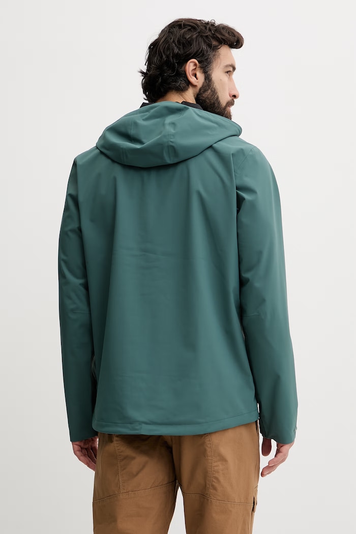 Oblečenie Jack Wolfskin pršiplášť Trailtime 2L A63903 zelená