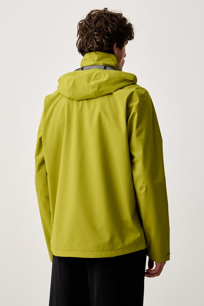 Odzież Jack Wolfskin Kurtka przeciwdeszczowa Trailtime 2L A63903 zielony
