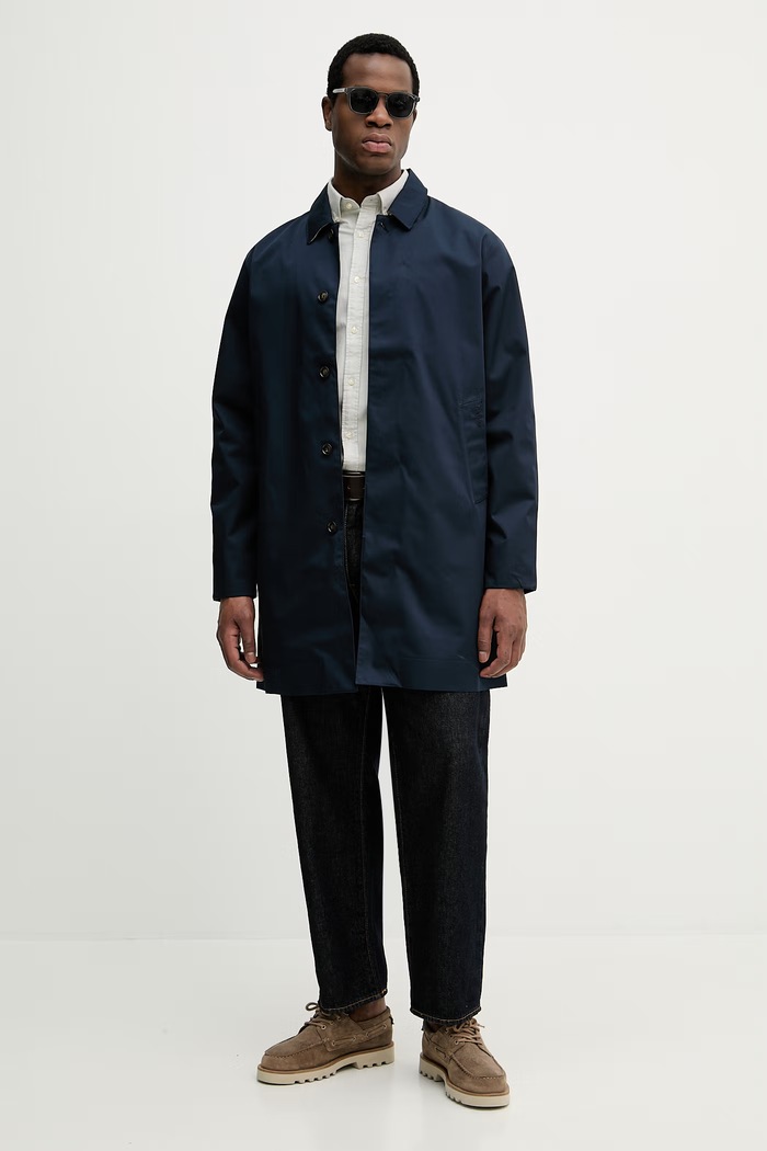 Jakna Barbour Rokig Waterproof MWB0856 mornarsko modra SS26