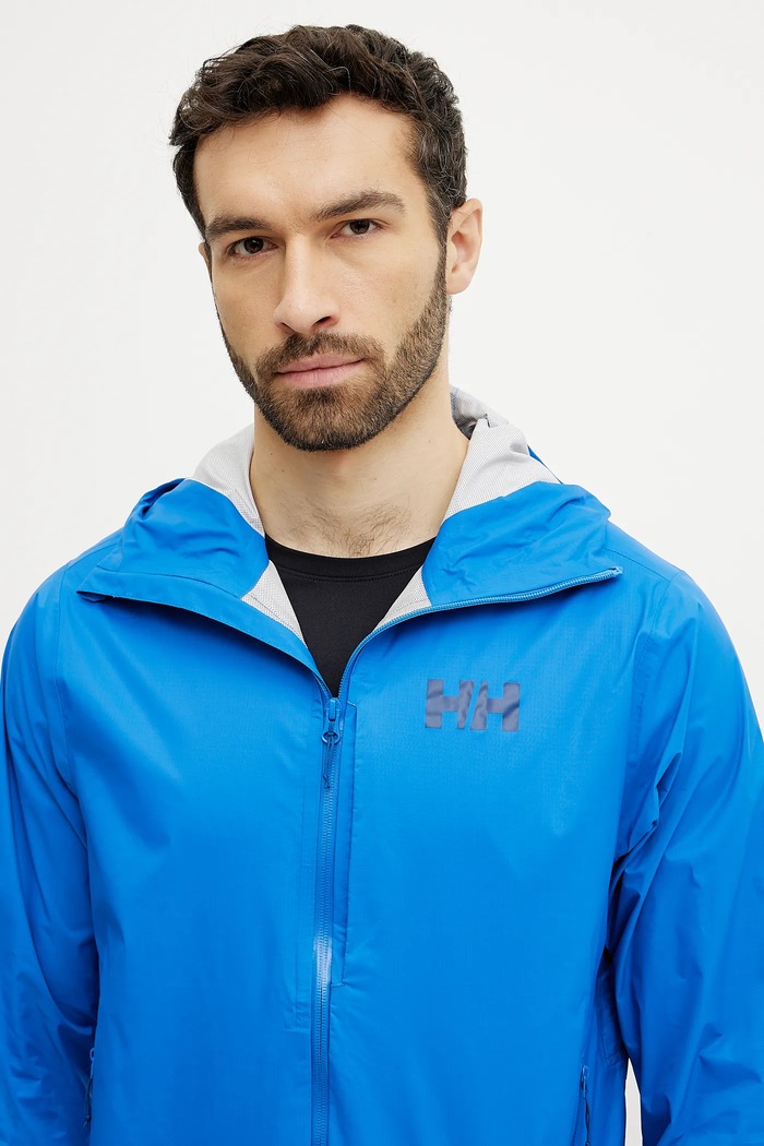 Nepremokavá bunda Helly Hansen LOKE TERRA modrá 63365